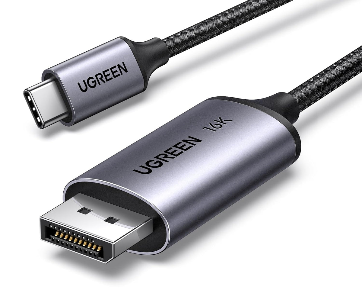 Cable-USB-C-a-DisplayPort-2-1-UGREEN-16K-a-30-Hz-y-8K-a-120-Hz-de-40-Gbps-portada