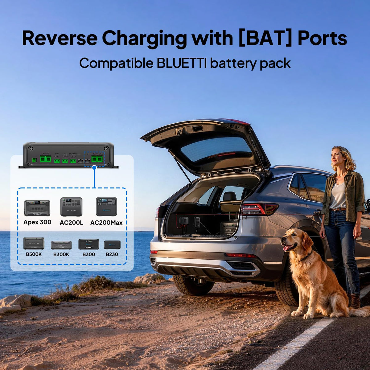 Cargador BLUETTI Charger 2, 1200 W