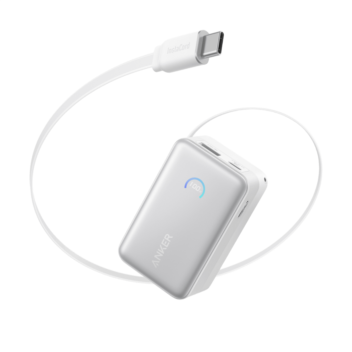 Power Bank Anker Nano 10K 45W USB-C Retráctil