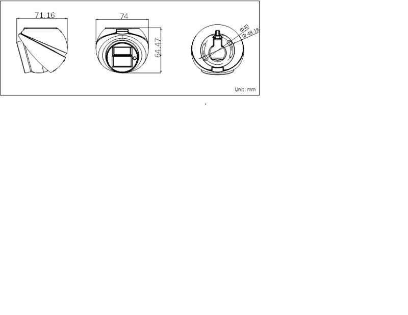 Cámara de Seguridad Hikvision - Cámara Móvil TURBO 1080P - Lente 2.1 mm - Conexión Tipo Aviación - Diseño Antivibración 