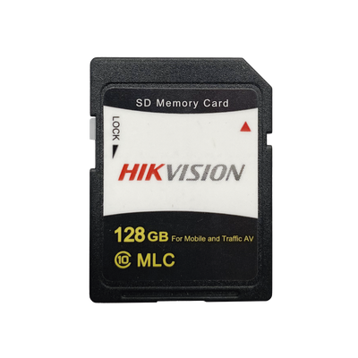 Memoria SD Hikvision - Clase 10 de 128 GB - Especializada Para Soluciones Moviles - Compatibles MDVR HIKVISION - AEDF5SD