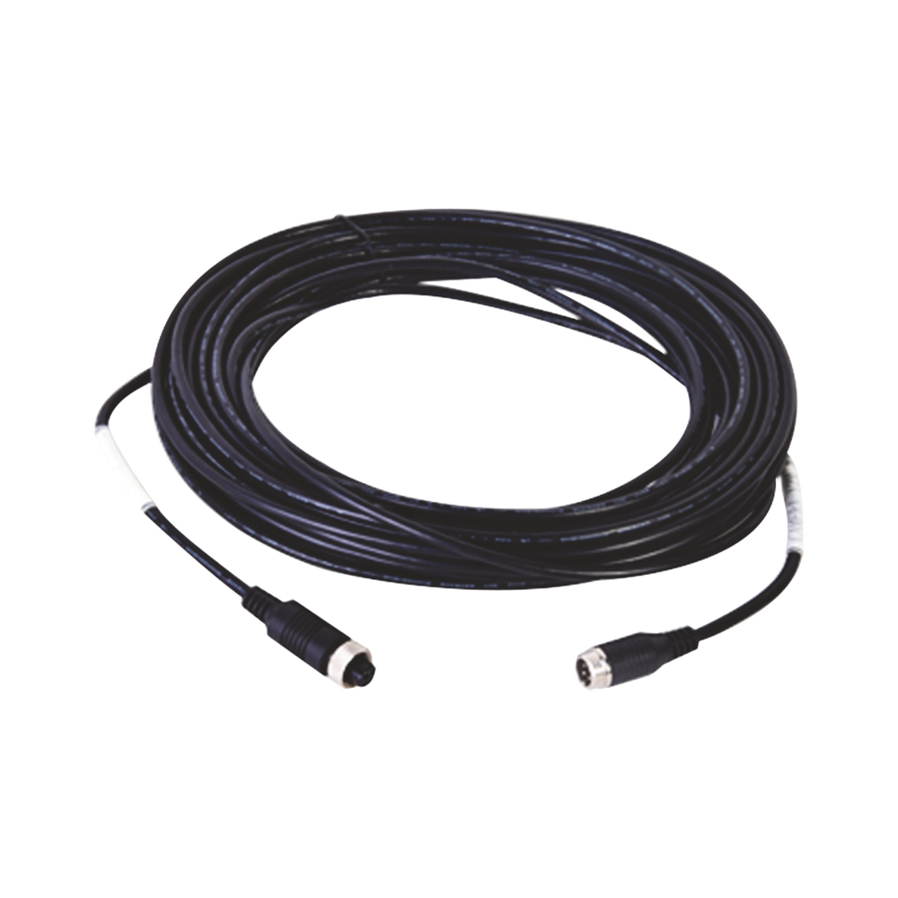 Accesorio Hikvision - Cable Extensor de Vídeo y Audio de 6 Metros - Conector Tipo Aviación - Compatible con Cámara TURBO