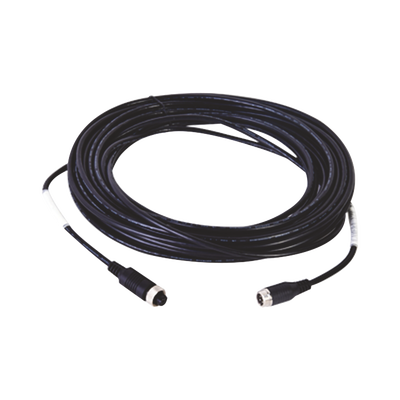 Accesorio Hikvision - Cable Extensor de Vídeo y Audio de 6 Metros - Conector Tipo Aviación - Compatible con Cámara TURBO