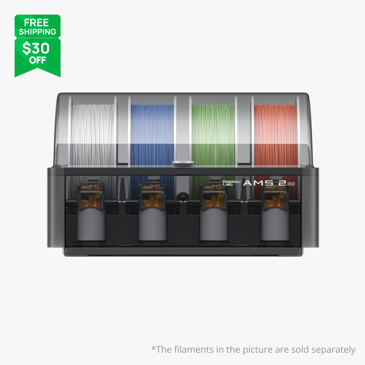 Sistema Automático de Material AMS 2 Pro Bambu Lab (Almacenamiento Hermético)