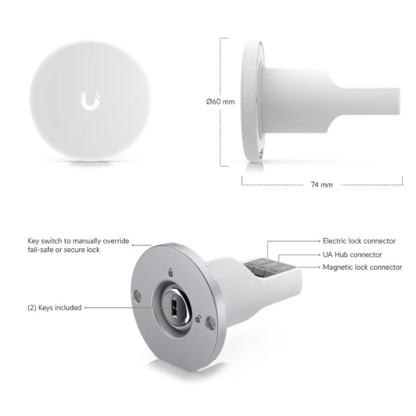Acceso-a-Puertas-Ubiquiti-Access-Rescue-KeySwitch,-para-anular-manualmente-un-mal-funcionamiento-de-la-cerradura