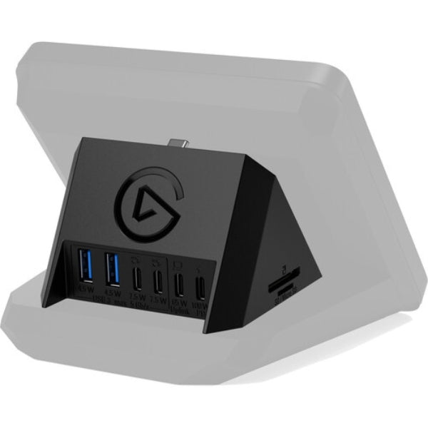 Accesorio - Elgato - USB Hub for Stream Deck+ - 2x USB-A 3.2 Gen1 - 2x USB-C 3.2 Gen1 - SDXCmicroSDXC - 100W PD - USB-C Connection - 10GBN9901 - Negro