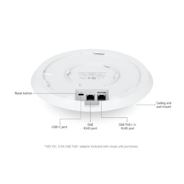 Access-Point-Ubiquiti-UniFi-AC-HD-WiFi-5-1,7Gbps-8-Streams-PoE+Montaje-Pro