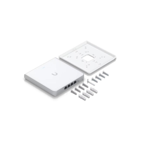 Access-Point-Ubiquiti-UniFi-U6-Enterprise-In-Wall-WiFi-6E-2,5GbE-PoE+Switch-Integrado