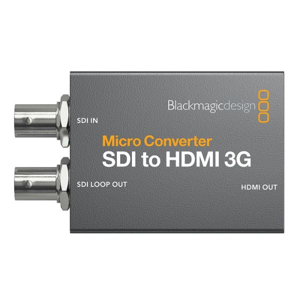 Adaptador Blackmagic Design MicroConverter SDI a HDMI 3G – CONVCMICSH03G