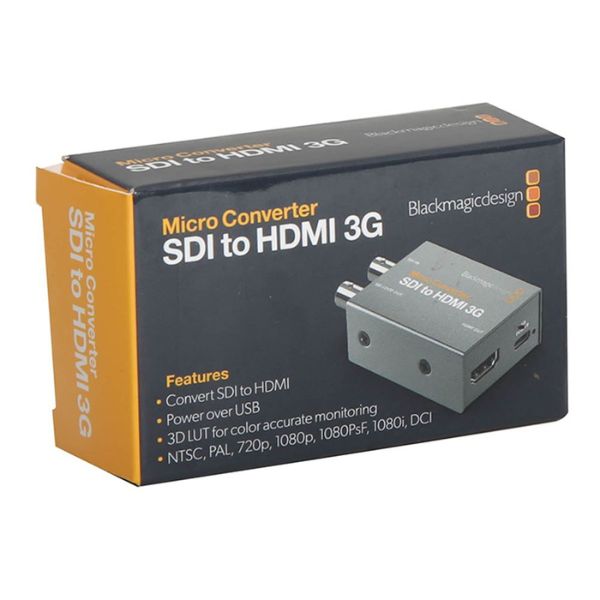 Adaptador Blackmagic Design MicroConverter SDI a HDMI 3G – CONVCMICSH03G