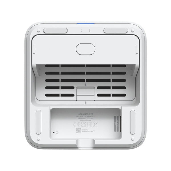 Alojamiento-Avanzado-Ubiquiti-UNAS-2-NAS-de-Escritorio-2-Bahías-White