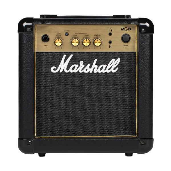 Amplificador-para-guitarra-Marshall-MG10G-Combo-10W-con-2-canales-y-control-de-contorno-Negro