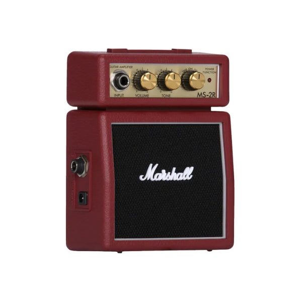 Amplificador-portátil-para-guitarra-Marshall-MS-2-Micro-Stack-1W-con-overdrive-Rojo