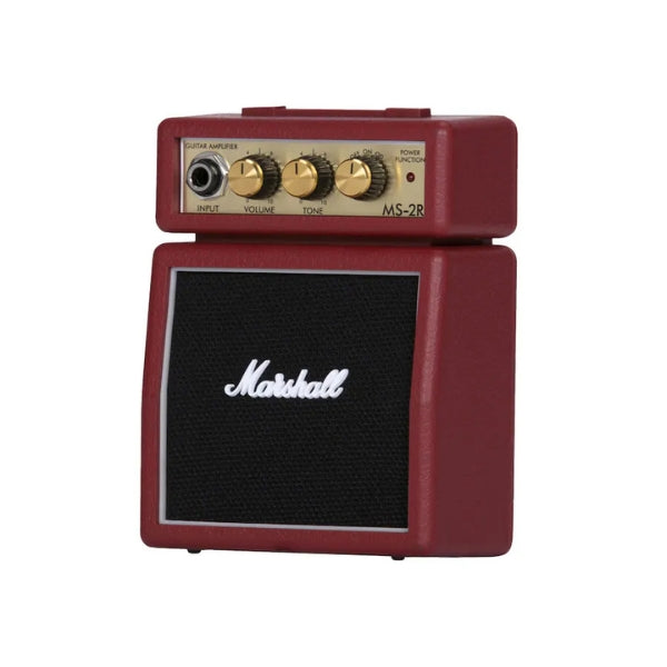 Amplificador-portátil-para-guitarra-Marshall-MS-2-Micro-Stack-1W-con-overdrive-Rojo