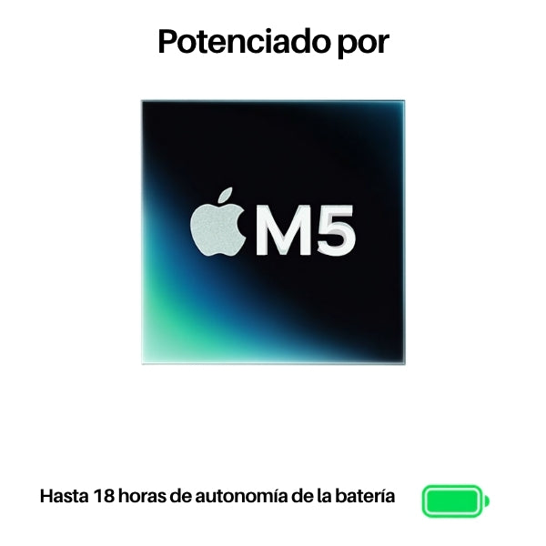 Apple MacBook Air 13 MDH74LLA - Early 2026 - Silver - Apple M5 10-Core CPU - 16GB RAM - 512GB SSD - 8-Core GPU - Liquid Retina 13,6 - macOS - WiFi 7 - Bluetooth 6