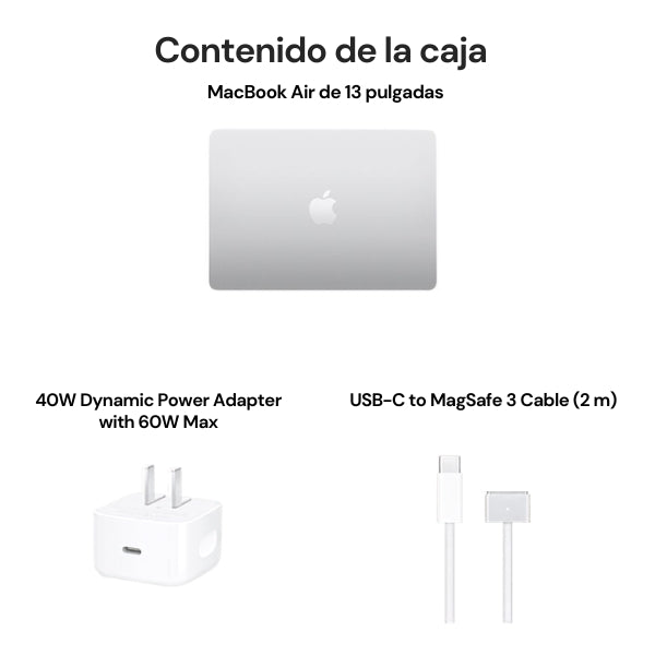 Apple MacBook Air 13 MDH74LLA - Early 2026 - Silver - Apple M5 10-Core CPU - 16GB RAM - 512GB SSD - 8-Core GPU - Liquid Retina 13,6 - macOS - WiFi 7 - Bluetooth 6