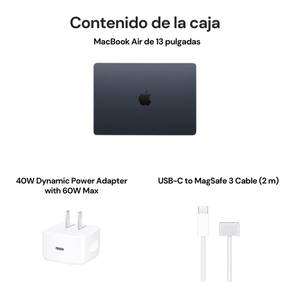 Apple MacBook Air 13 MDHF4LLA - Early 2026 - Midnight - Apple M5 10-Core CPU - 16GB RAM - 1TB SSD - 10-Core GPU - Liquid Retina 13,6 - macOS - WiFi 7 - Bluetooth 6