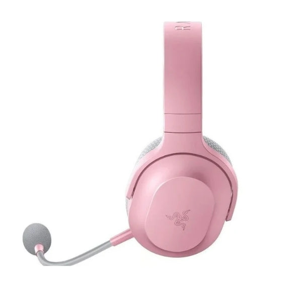 Audífono - Gaming - Razer - Barracuda - X - Inalámbrico - 2.4GHz - Bluetooth - 5.2 - Microfono - Desmontable - 7.1 - Rosado-side