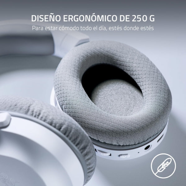 Audífono - Gaming - Razer - Barracuda - X - Inalámbrico - 2.4GHz - Bluetooth - 5.2 - Microfono - HyperClear - 7.1-