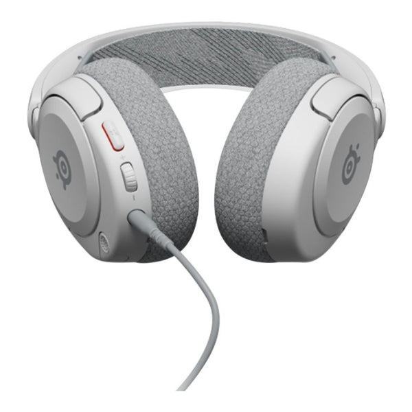 Audífono - Gaming - SteelSeries - Arctis - Nova - 1P - Cableado - 3.5mm - 360 - Spatial - Audio - Noise - Cancelling - Mic - 61612 - Blanco