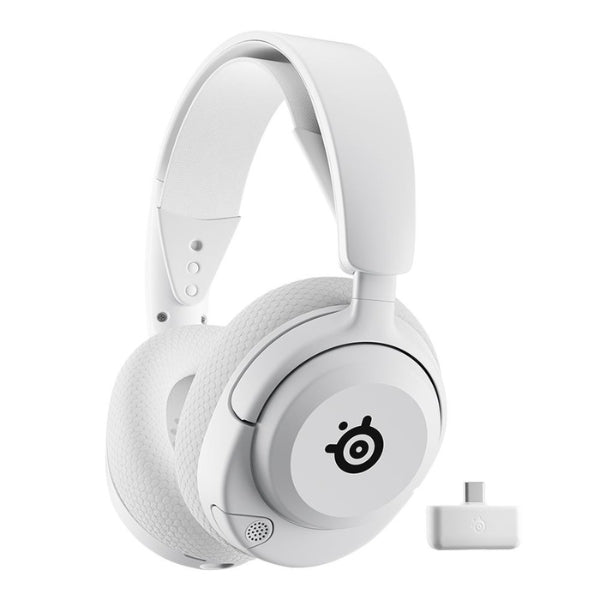 Audífono - Gaming - SteelSeries - Arctis - Nova - 5 - Wireless - Inalámbrico - Bluetooth - 2.4GHz - USB-C - 40mm - 60 - Horas - 61674 - Blanco