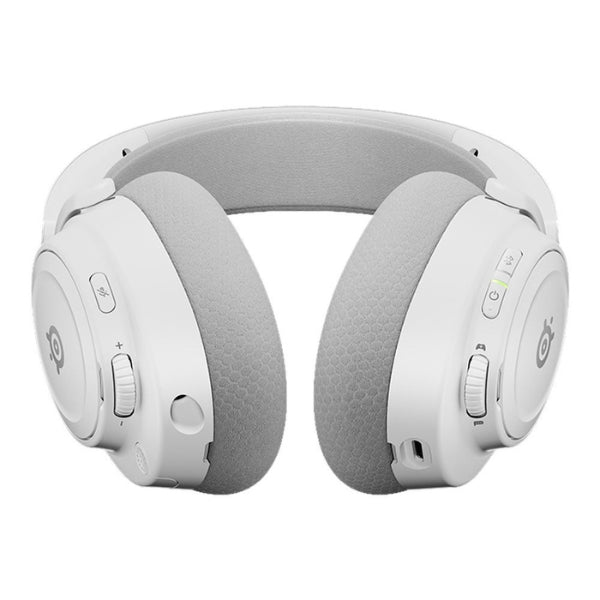 Audífono - Gaming - SteelSeries - Arctis - Nova - 7 - Gen - 2 - Wireless - Inalámbrico - Bluetooth - 5.0 - 2.4GHz - 40mm - 54 - Horas - 61731 - Blanco