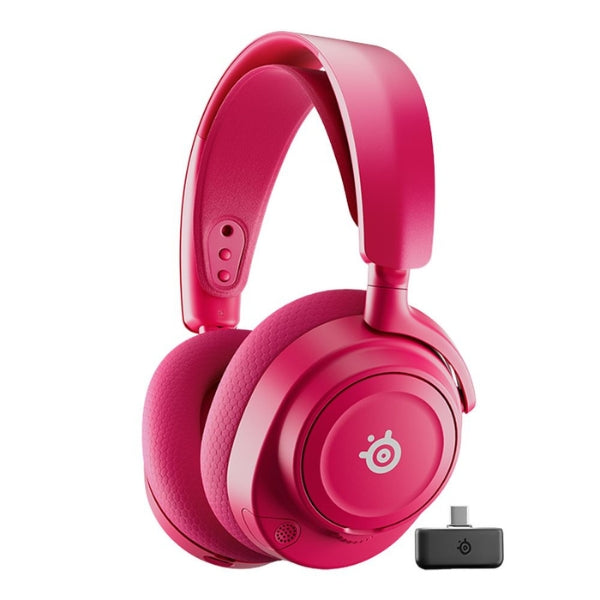 Audífono - Gaming - SteelSeries - Arctis - Nova - 7 - Wireless - Gen - 2 - Inalámbrico - Bluetooth - 5.0 - 2.4GHz - 40mm - 54 - Horas - 61732 - Magenta