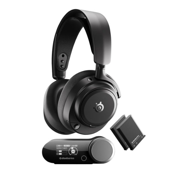 Audífono - Gaming - SteelSeries - Arctis - Nova - Pro - Omni - Wireless - Xbox - Inalámbrico - Base - Station - 2 - Baterías - 61728 - Negro