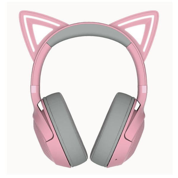 Audífono Razer Kraken Kitty V2 BT inalámbrico Bluetooth RGB Quartz - RZ04-04860100-R