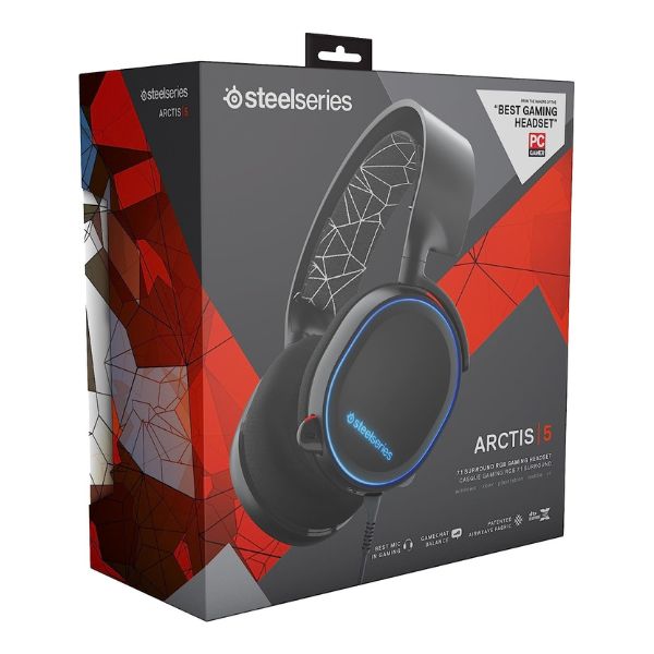 Audifono-SteelSeries-Arctis5-iluminacion-RGB-auriculares-box