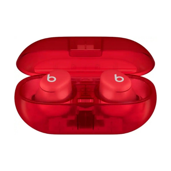 Audífonos-Beats-Solo-Buds-True-Wireless-Bluetooth-Rojo-Transparente