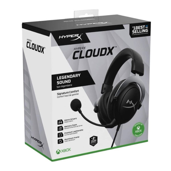 Audífonos-Gamer-Cableados-HyperX-CloudX-para-Xbox-3.5mm-Drivers-53mm-Neodymium-Micrófono-Desmontable-con-Cancelación-de-Ruido-4P5H8AA-Negro