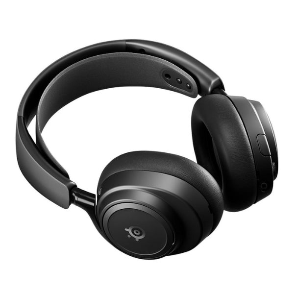 Audífonos-Gamer-Inalámbricos-SteelSeries-Arctis-Nova-Elite-Hi-Res-Wireless-Bluetooth-5.3-Drivers-40mm-Neodymium-Active-Noise-Cancelling-61661-Negro