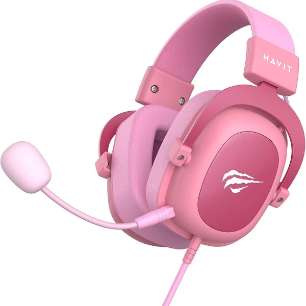 Audifonos-Gaming-Havit-H2002d-53mm-Microfono-Desmontable-Jack-3.5mm-Cableado-PC-Laptop-PS4-Xbox-rosa-vista_1