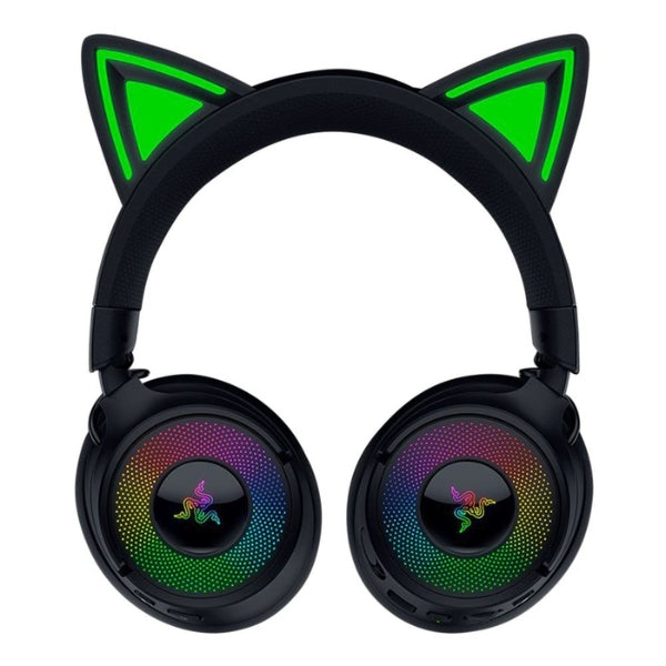 Audífonos Gaming Razer Kraken Kitty V3 Pro Wireless - RGB - Negro