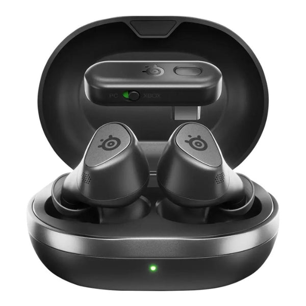 Audífonos - Gaming - SteelSeries - Arctis - GameBuds - Xbox - Wireless - Earbuds - Bluetooth - 5.3 - 2.4GHz - ANC - IP55 - 40 - Horas - 61707 - Negro