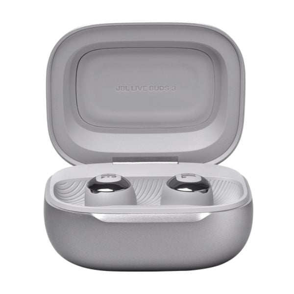 Audífonos JBL Live Buds 3 True Wireless - Cancelación de Ruido - Bluetooth - Silver - JBLLIVEBUDS3SIL