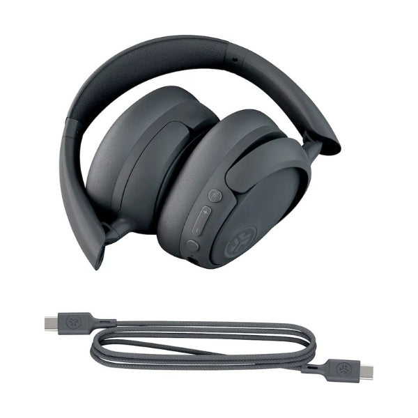 Audífonos-JLab-JBuds-Lux-ANC-Inalámbricos-Bluetooth-con-Cancelación-Activa-de-Ruido,-Audio-Espacial-y-hasta-70-Horas-de-Batería-Grafito