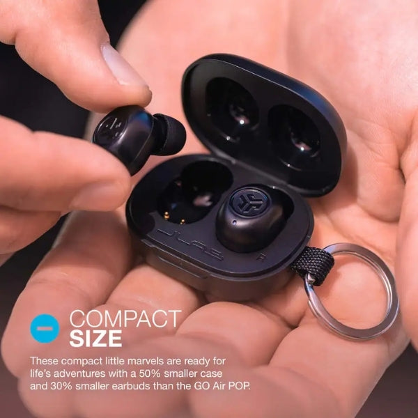 Audífonos-JLab-JBuds-Mini-True-Wireless-Bluetooth-IP55-con-20-Horas-de-Batería-Negro