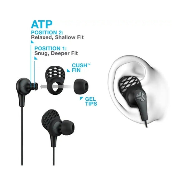 Audífonos-JLab-JBuds-Pro-Signature-In-Ear-con-Micrófono-y-Jack-3,5-mm-Negro