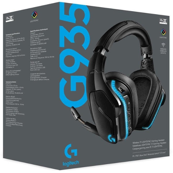 Audífonos-Logitech-G-G935-RGB-Wireless-LIGHTSYNC-Gaming-Headset-981-000742-Black-Blue