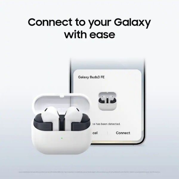 Audífonos-Samsung-Galaxy-Buds3-FE-True-Wireless-Bluetooth-con-Cancelación-Activa-de-Ruido-Gris