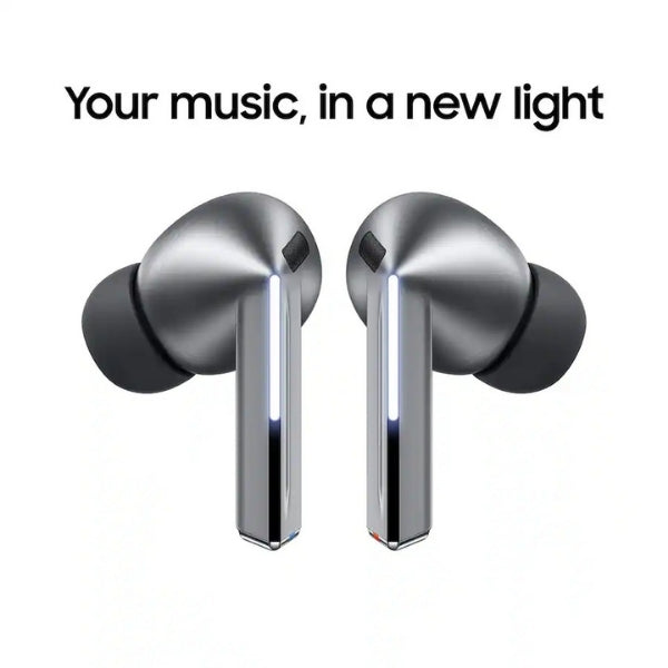 Audífonos-Samsung-Galaxy-Buds3-Pro-True-Wireless-Bluetooth-con-Cancelación-Activa-de-Ruido-Plateado