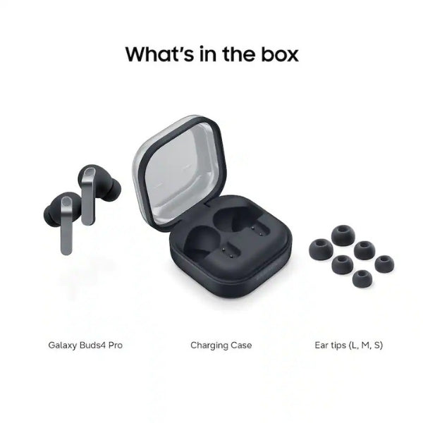 Audífonos-Samsung-Galaxy-Buds4-Pro-True-Wireless-Bluetooth-con-Cancelación-Activa-de-Ruido-y-Dolby-Atmos-Negro