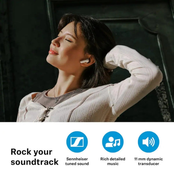 Audífonos-Sennheiser-ACCENTUM-Open-Wireless-Earbuds-Ear-Buds-with-Open-Design-Dynamic-Sound-Bluetooth-5,3-Cream