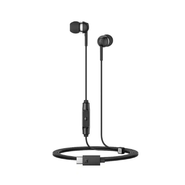 Audífonos-Sennheiser-CX-80U-con-Cable-In-Ear-Conector-USB-C-Negro