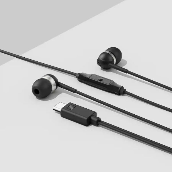 Audífonos-Sennheiser-CX-80U-con-Cable-In-Ear-Conector-USB-C-Negro