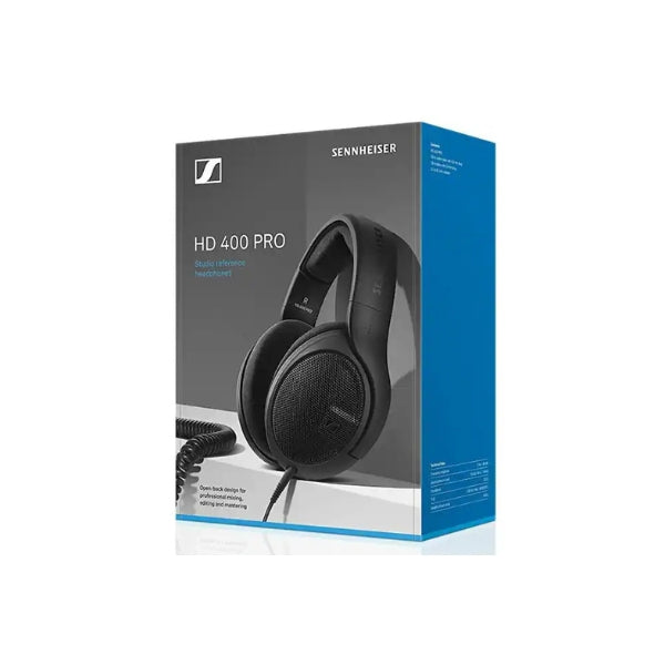 Audífonos-Sennheiser-HD-400-PRO-Studio-Reference-Headphones-Black