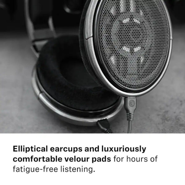 Audífonos-Sennheiser-HD-650-Hi-Res-Audiophile-Open-Back-Headphone-Quality-Transducer-and-Diaphragm-Gray