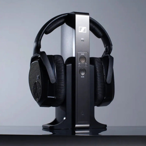 Audífonos-Sennheiser-RS-175-RF-Wireless-Headphone-System-for-TV-Listening-with-Bass-Boost-and-Surround-Sound-Modes-Black